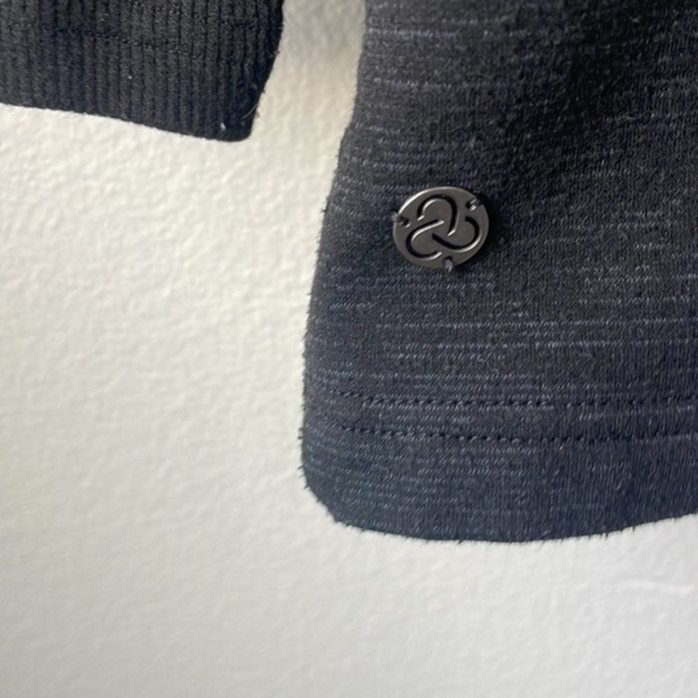 Zella jacket, wraparound, dark gray black size XS - Picture 7 of 13